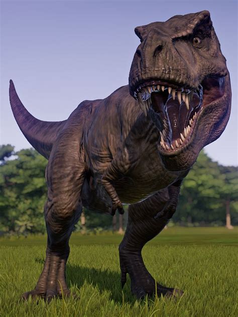 Tyrannosaurus Jurassic World Evolution Wiki Fandom Jurassic World Evolution Tyrannosaurus