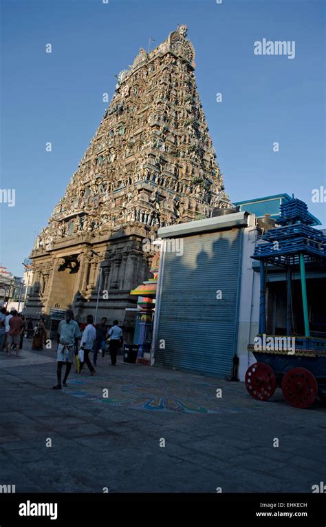 Architectural Design Of Kapaleeshwarar Temple At Mylaporechennai
