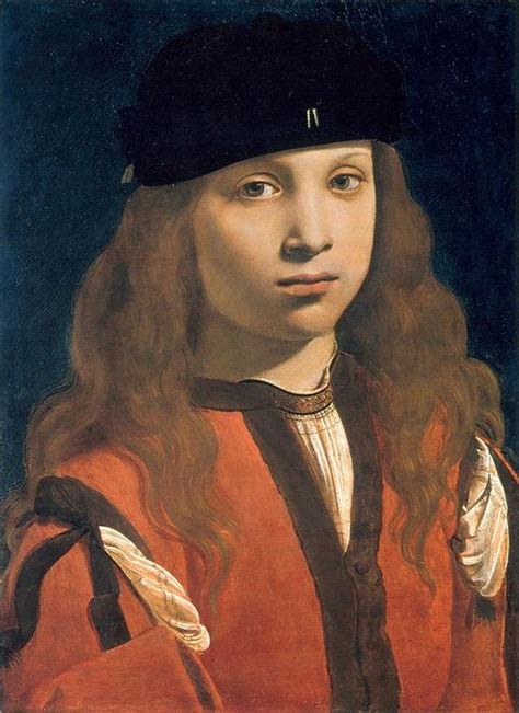 Giovanni Antonio Boltraffio Portrait Of A Youth Francesco Sforza