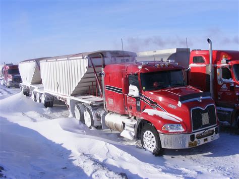 The canadian ice roads exist only for a few months in the winter when the ice is thick enough. The long road: Ice Road the Day After The Night From Hell