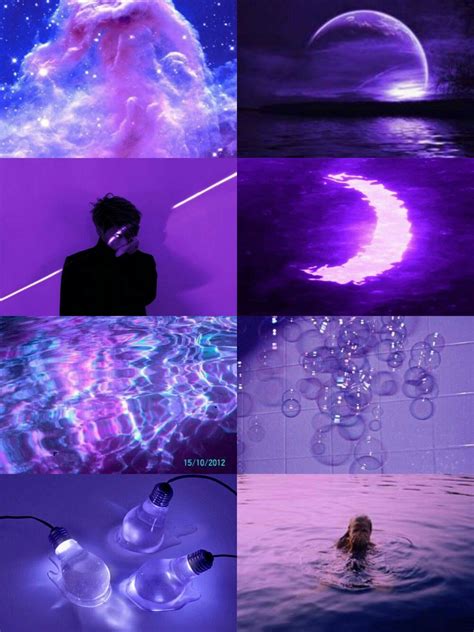 Purple And Blue Aesthetic Poster Designs