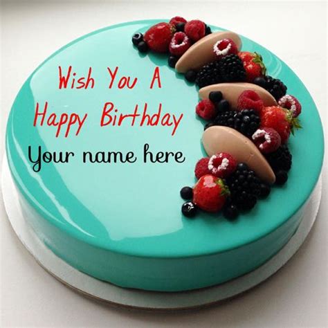 You can write the name of birthday boys/girl on any birthday cake to make everyone's birthday special. Happy Birthday Wishes For Brother Cake With Name Edit ...
