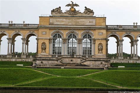 Gloriette Schönbrunn Central Part Triumphal Arch Vienna Austria