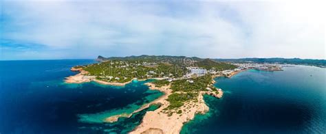 Cala Gracio And Calo El Moro Beach On Ibiza Island Spain Stock Photo Image Of Balearic