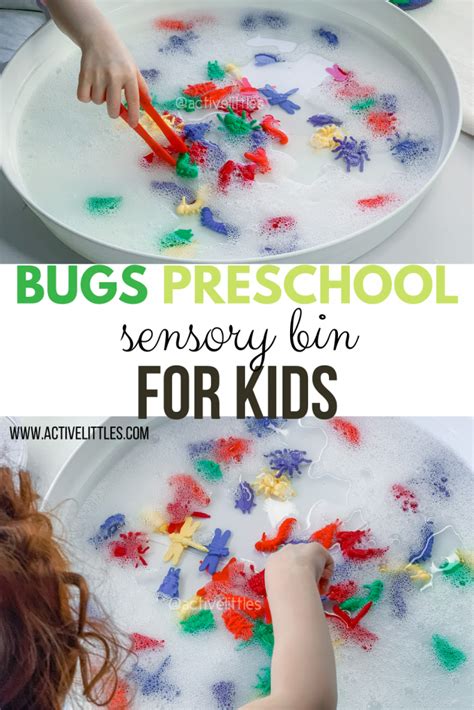 Bugs Preschool Sensory Bin Active Littles Eric Carle Activities