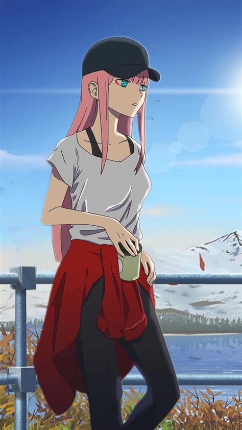 Zero Two Wallpaper Iphone Zero Two Hd Iphone Wallpapers Wallpaper Cave Customize And