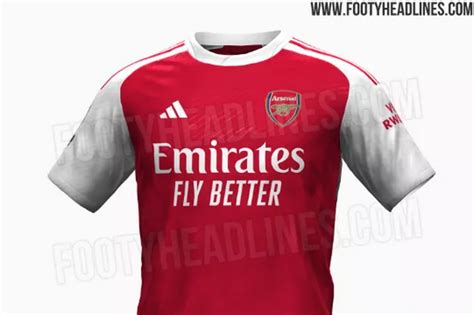 Arsenal 202324 Home Kit ‘leaked With Adidas Set To Bring Back Classic