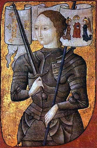 Joan Of Arc Maid Of Heaven Joan Of Arc Portrait 15th Century