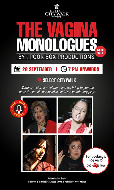The Vagina Monologues An Episodic Play Events In Delhi NCR