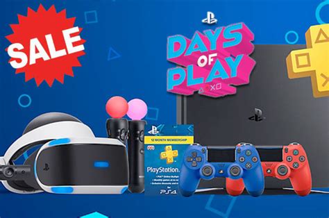 Sony Ps4 Prices Slashed Playstation Days Of Play Sale Live Games Vr