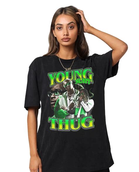 Young Thug Bootleg Rapper Tee Shirt Graphic Essential T Shirt Young Thug Shirt Young Thug