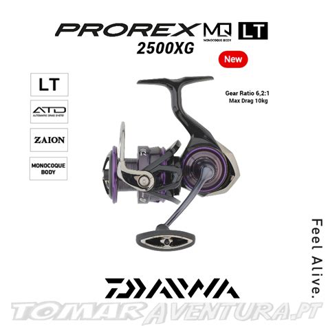 Carreto Spinning Daiwa Prorex MQ 22 LT 2500 XH TomarAventura