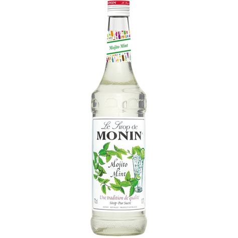 Monin Sirup Mojito Mint Alkoholfrei 07l Getränkewelt