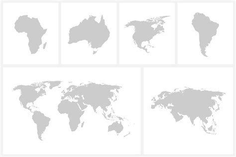 Fillable World Map