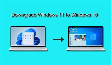3 Ways To Downgrade Windows 11 To Windows 10