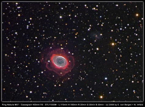 Ring Nebula Messier 57 Deep⋆sky Corner