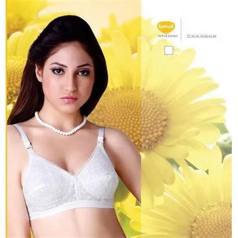 White Non Padded Hemali C Cup Bra Size 32 44 Inch Rs 170 Piece Id