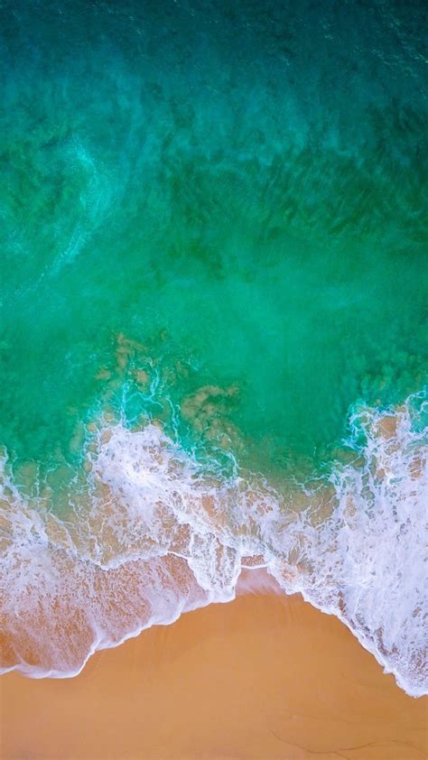 Pin By Wave Tyer On Ios11 Ios 11 Wallpaper Beach Wallpaper Iphone