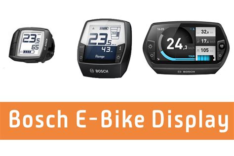 Bosch E Bike Display Bedienung Und Vergleich Fafit24 Ihr Fahrrad
