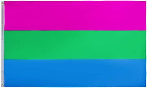 Bandeira De Orgulho Flaglink Polissexual 1 8 X 1 2 M Banner Arco