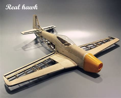 Buy Rc Plane Laser Cut Balsa Wood Airplane Kit New P51