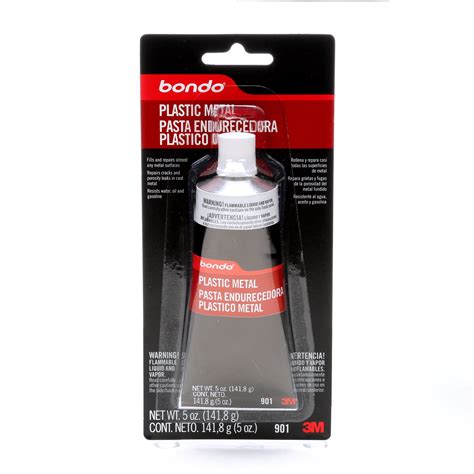 Bondo Plastic Metal 00901 5 Oz Repair Adhesives Industrial