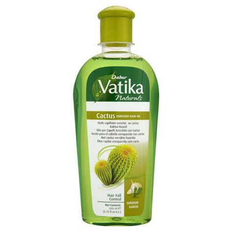 Dabur amla hair oil has been the secret of beautiful hair in india and around the world for over 50 years. Dabur Vatika Natural Cactus Hair Oil for Hair Growth Loss ...