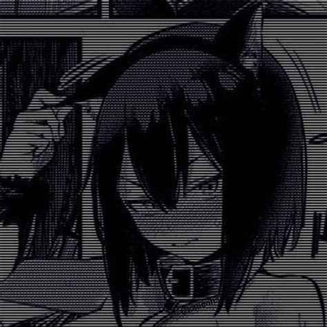 𝐊𝐢𝐭𝐭𝐲†‧₊˚ In 2021 Grunge Anime Icons Dark Art Illustrations Dark