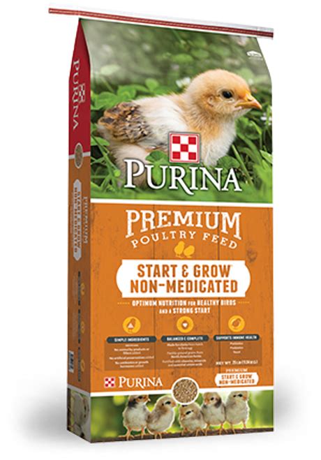 Purina Start And Grow Chick Feed Poultry Food