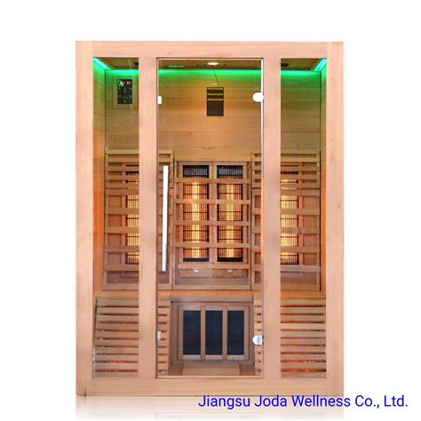 New Designs Hemlock Full Spectrum Far Infrared Sauna With Glass Heaters