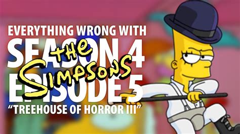 Everything Wrong With The Simpsons Treehouse Of Horror Iii Youtube