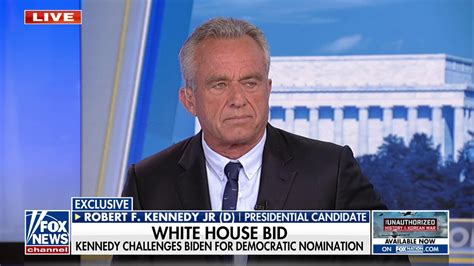 Robert F Kennedy Jr I Never Thought I Would See This State Of