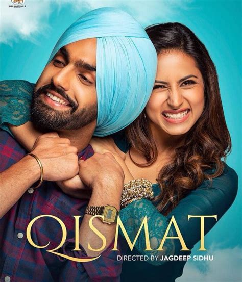 The Poster For The Upcoming Punjabi Movie ‘qismat Is Here Britasia Tv