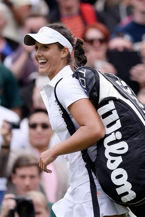 Laura Robson First Round Match On Day Two Of The Wimbledon Tennis Championships June