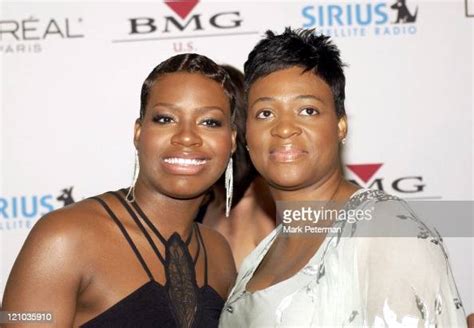 Fantasia Barrino And Guest During Clive Davis 2005 Pre Grammy Awards