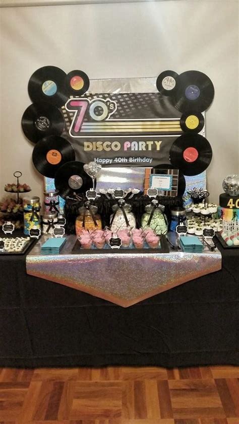 Disco Birthday Party Ideas Photo 1 Of 12 Catch My Party