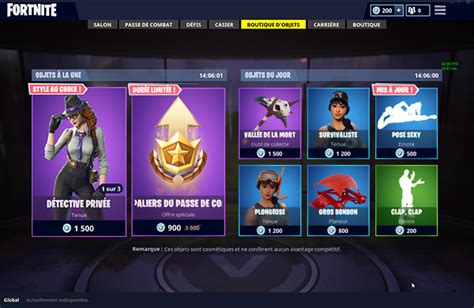 Boutique Fortnite 3 Juillet Breakflip