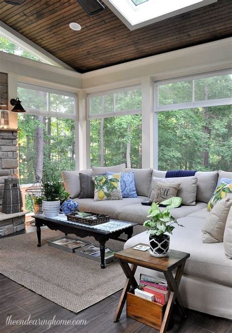 30 Relaxing Living Room Design Ideas For Outdoor Coodecor Sunroom