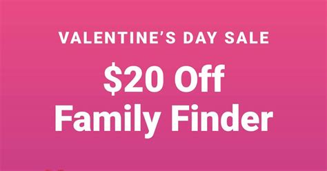 Scottish GENES: FamilyTreeDNA Valentine's Day sale on Family Finder tests