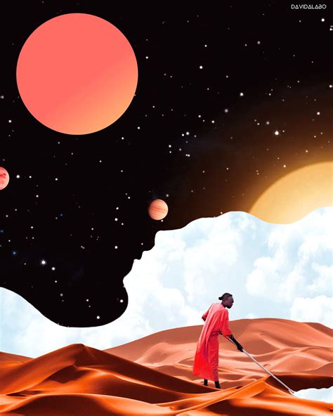 Nextgen David Alabos Afro Surrealist Art Will Blow You Away