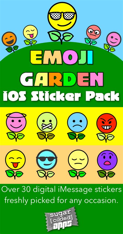 Emoji Garden Is An Imessage Sticker Pack That Features