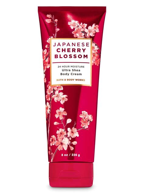 Bath And Body Works Japanese Cherry Blossom Ultra Shea Body Cream 8oz