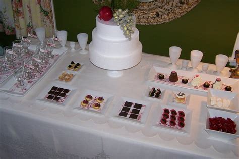Dessert Table Set Up For A Bridal Shower Yelp