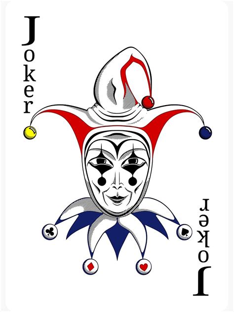 Check spelling or type a new query. "Joker Playing Card" Sticker by vladocar | Redbubble