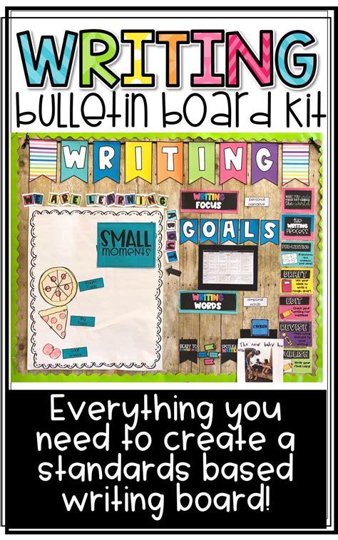 Writing Bulletin Board Kit Writing Bulletin Boards Classroom Writing
