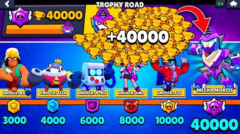 Nonstop To 40000 Trophies Without Collecting Trophy Road New Skin