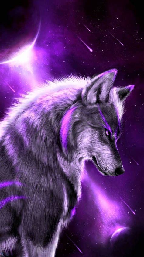 Purple Spirit Wolf Wallpapers Top Free Purple Spirit Wolf Backgrounds