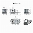 木門/玻璃門上下鉸鍊 (38kg) - 產品介紹 - 九宏五金-專業裝潢五金