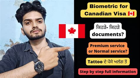 Biometrics For Canada Visa 🇨🇦 Easy Process Vfs Global Chandigarh