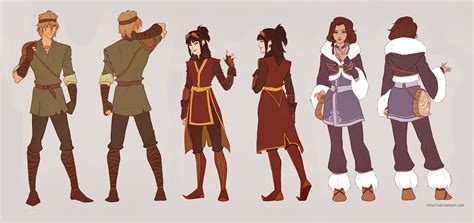 Kinda Ocs Concept By Viria13 On Deviantart Fighter The Last Airbender Avatar The Last